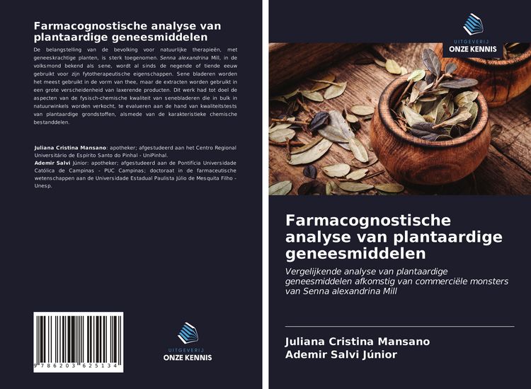 Produktbild: Farmacognostische analyse van plantaardige geneesmiddelen