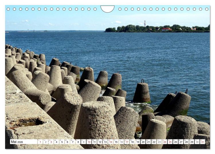 Produktbild: Pillau - Baltijsk. Russlands Tor zur Welt (Wandkalender 2026 DIN A4 quer), CALVENDO Monatskalender