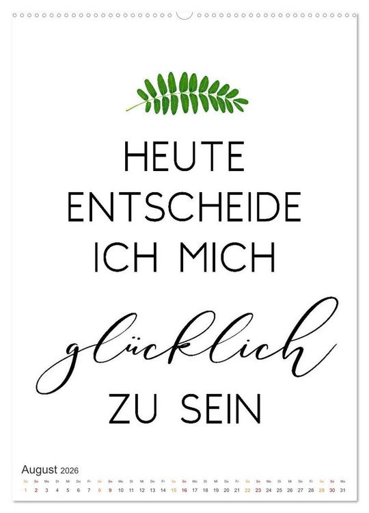 Produktbild: Motivation (hochwertiger Premium Wandkalender 2026 DIN A2 hoch), Kunstdruck in Hochglanz
