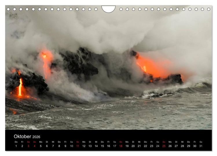 Produktbild: Colors of HAWAII (Wandkalender 2026 DIN A4 quer), CALVENDO Monatskalender