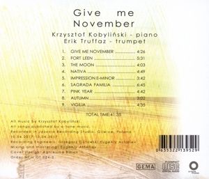 Produktbild: Give Me November