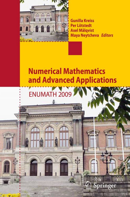 Produktbild: Numerical Mathematics and Advanced Applications 2009