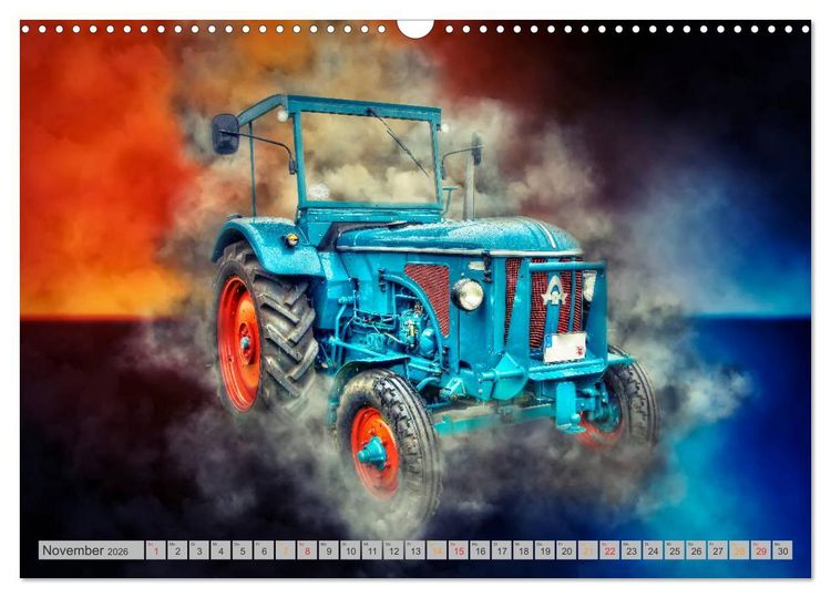 Produktbild: Traktor Legenden (Wandkalender 2026 DIN A3 quer), CALVENDO Monatskalender