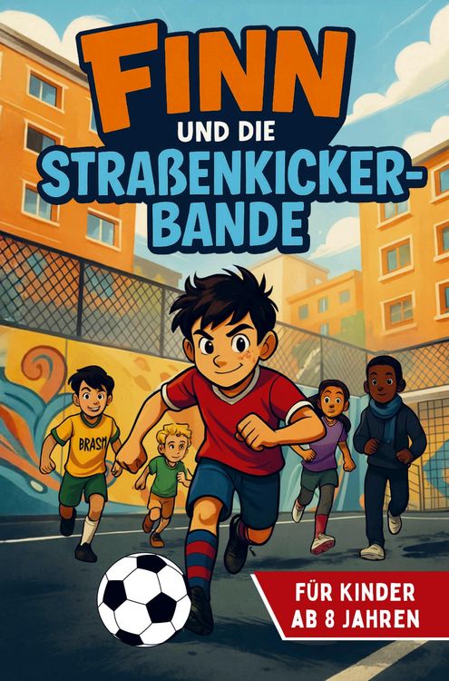 Produktbild: Finn und die Stra&szlig;enkicker-Bande Ein Fu&szlig;ballabenteuer voller Mut, Freundschaft und Zusammenhalt - f&uuml;r Kinder ab 8 Jahren