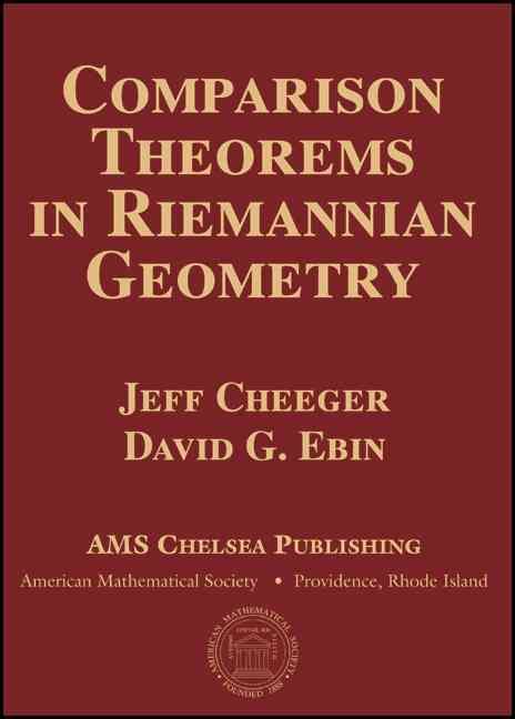 Produktbild: Comparison Theorems in Riemannian Geometry