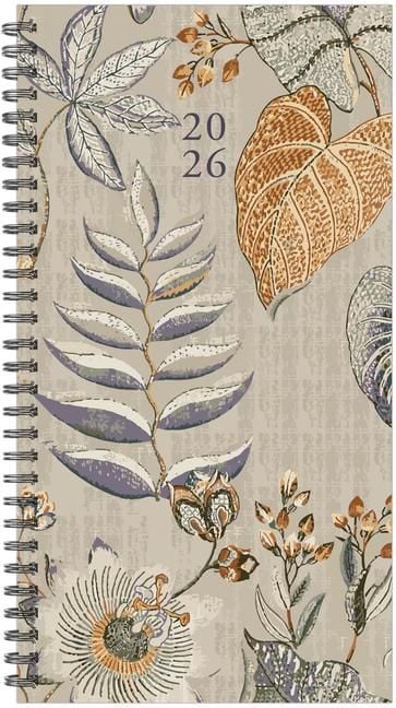 Produktbild: Organic Tapestry 2026 3.5 X 6.5 Softcover Weekly Spiral