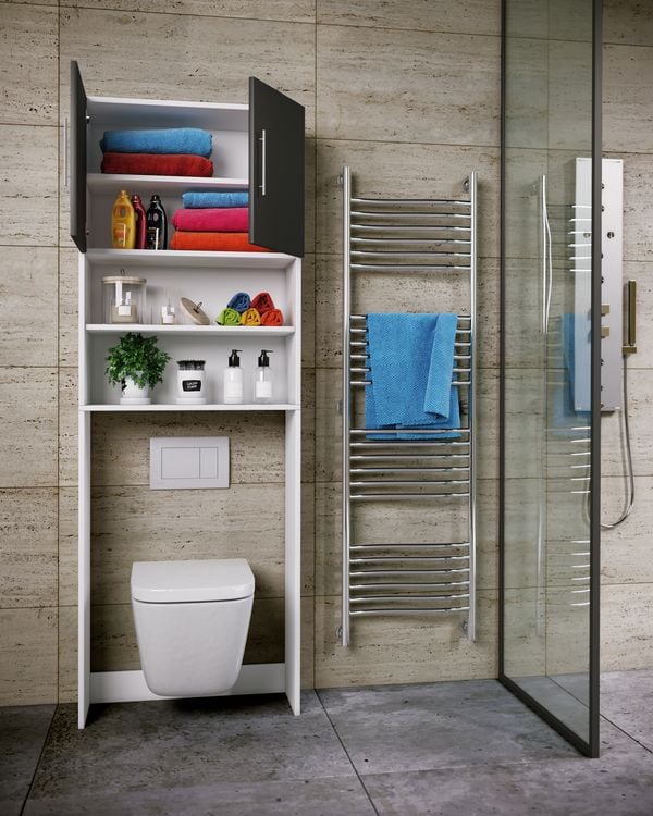 Holz WC Toilette Regal Überbauschrank Totas kaufen