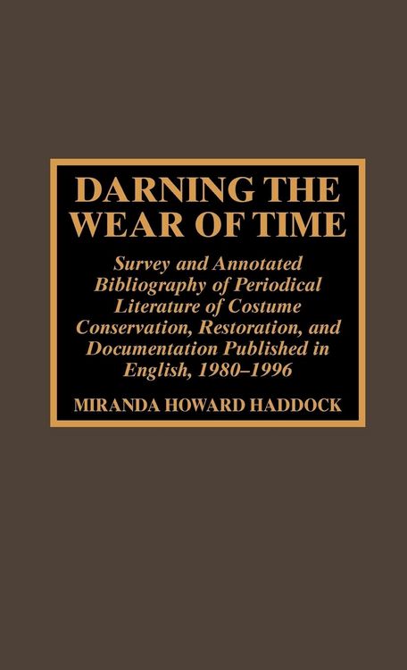 Produktbild: Haddock, M: Darning the Wear of Time
