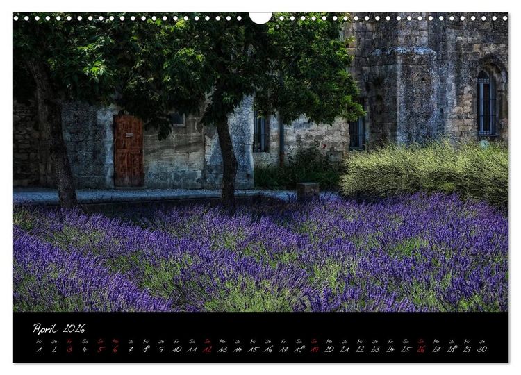 Produktbild: Provence romantique (Wandkalender 2026 DIN A3 quer), CALVENDO Monatskalender