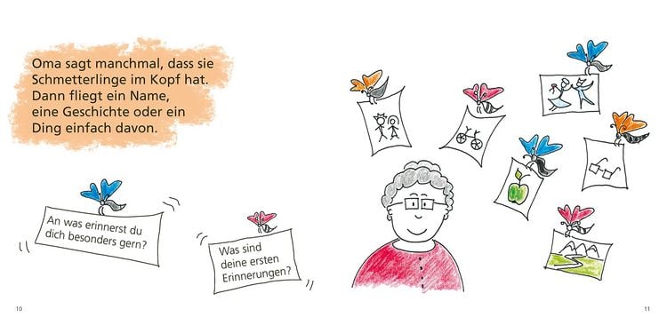Produktbild: Oma Luise und die Schmetterlinge