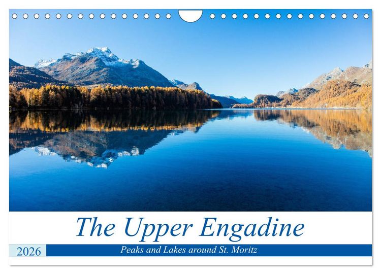 Produktbild: The Upper Engadine (Wall Calendar 2026 DIN A4 landscape), CALVENDO 12 Month Wall Calendar