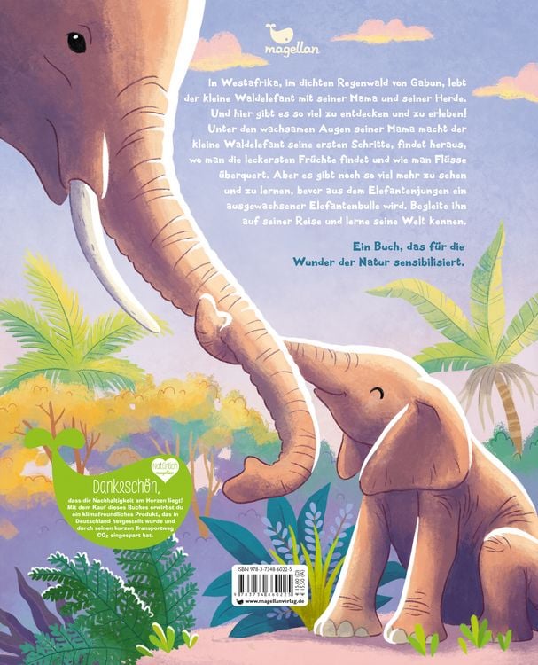 Produktbild: Der kleine Waldelefant - Zu Hause in Afrika