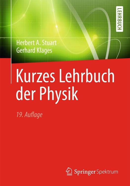 Bild vom Artikel Kurzes Lehrbuch der Physik vom Autor Herbert A. Stuart
