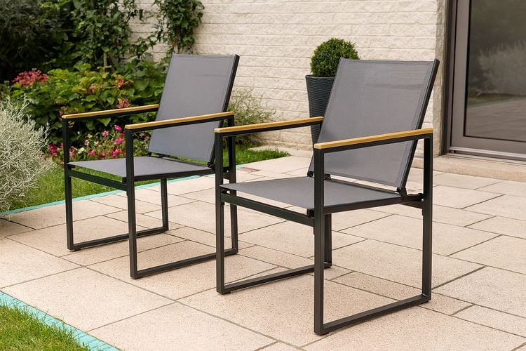 2-tlg. Gartenstuhl Balkonstuhl Lounge Volasi kaufen