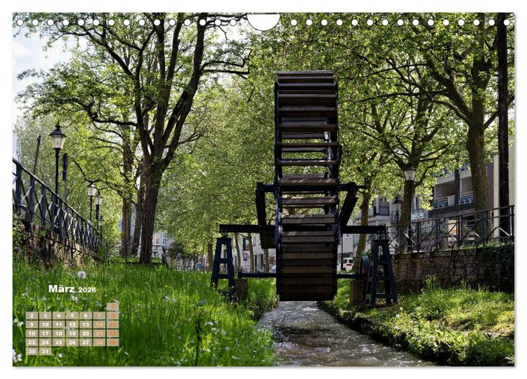 Produktbild: Merzig - Charme dreier Kulturen (Wandkalender 2026 DIN A4 quer), CALVENDO Monatskalender