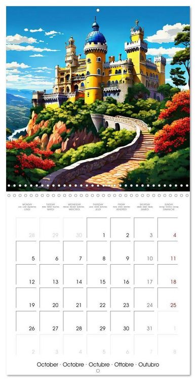 Produktbild: WORLD TRAVEL SCENIC DESTINATIONS (Wall Calendar 2026 12 &times; 12 Inch) CALVENDO 12 Month Wall Calendar
