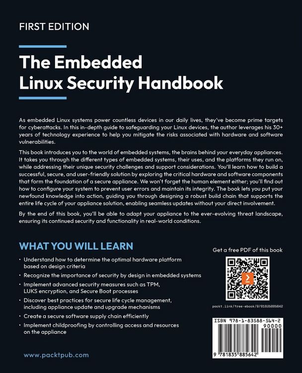 "The Embedded Linux Security Handbook" auf Englisch kaufen