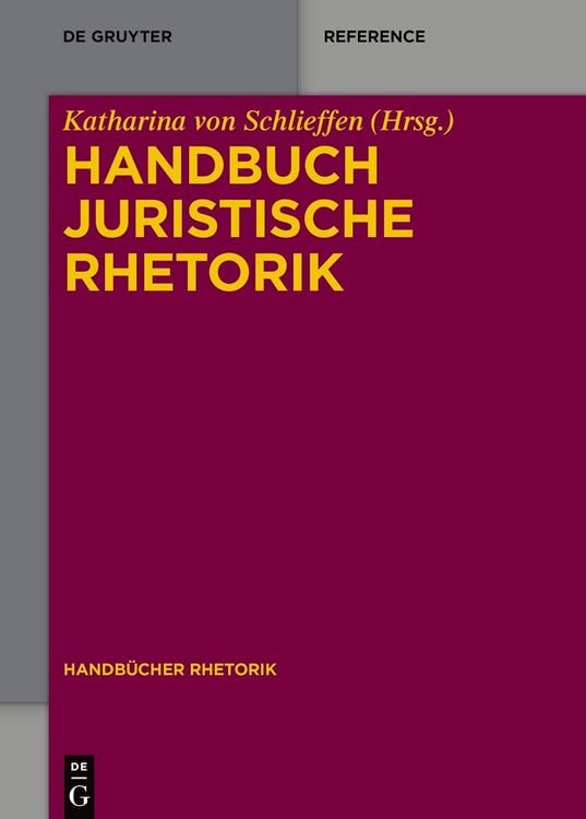 Produktbild: Handbuch Juristische Rhetorik