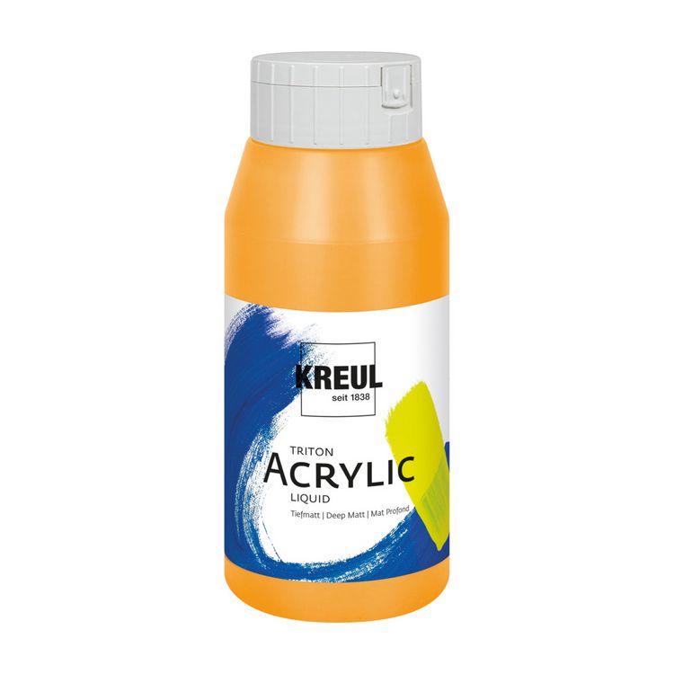 Produktbild: KREUL Triton Acrylic Liquid indischgelb 750ml