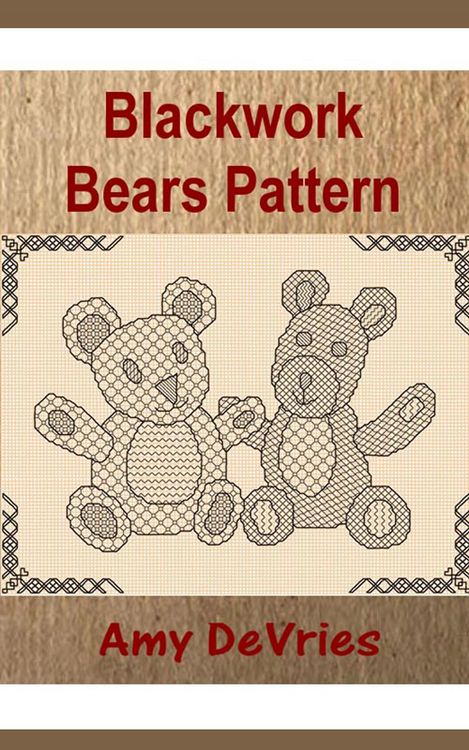 Produktbild: Blackwork Bears Pattern