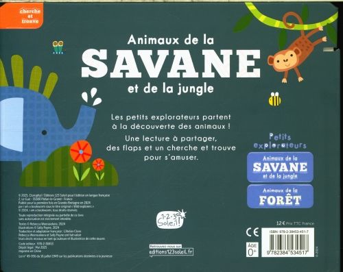 Produktbild: Les animaux de la savane et de la jungle