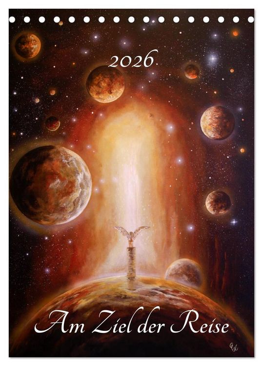 Produktbild: Am Ziel der Reise (Tischkalender 2026 DIN A5 hoch), CALVENDO Monatskalender