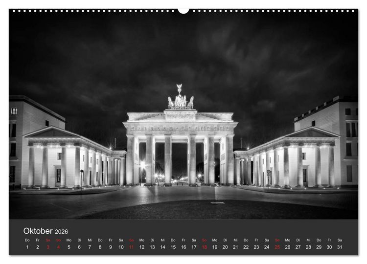 Produktbild: URBANE FOTOGRAFIE Zw&ouml;lf klassische Impressionen (hochwertiger Premium Wandkalender 2026 DIN A2 quer), Kunstdruck in Hochglanz
