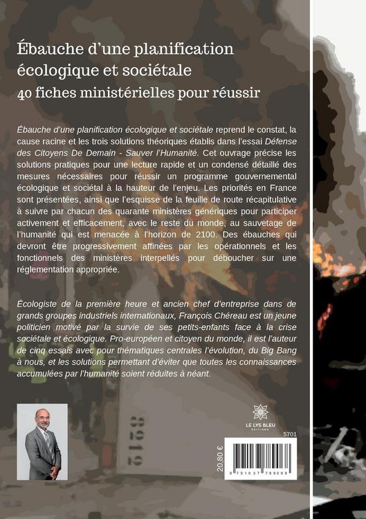 Produktbild: Fran&ccedil;ois Ch&eacute;reau: &Eacute;bauche d'une planification &eacute;cologique et