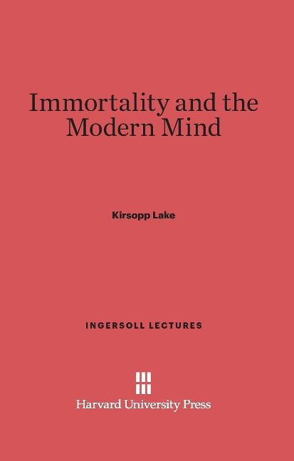 Produktbild: Immortality and the Modern Mind