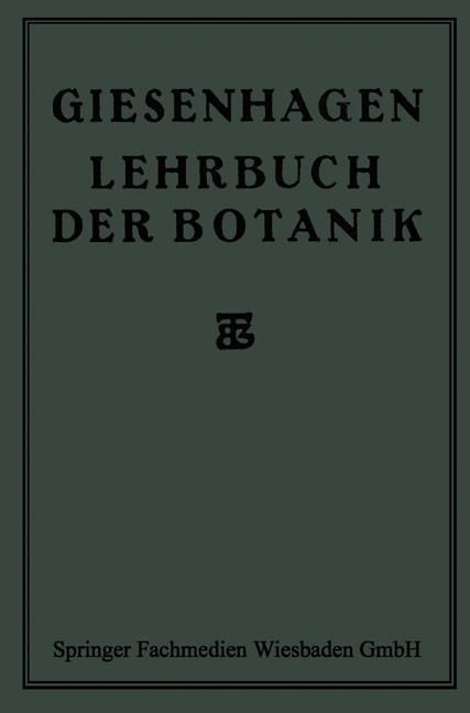 Produktbild: Lehrbuch der Botanik