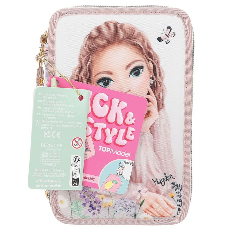 Produktbild: TOPModel 3 Fach Federtasche SUMMER FEELING