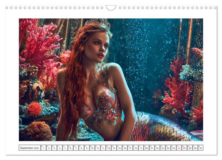 Produktbild: Elfen, Zauber, Drachen (Wandkalender 2026 DIN A3 quer), CALVENDO Monatskalender