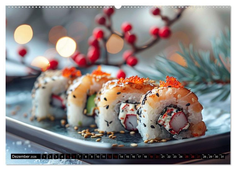 Produktbild: Sushi Zauber (Wandkalender 2026 DIN A2 quer), CALVENDO Monatskalender