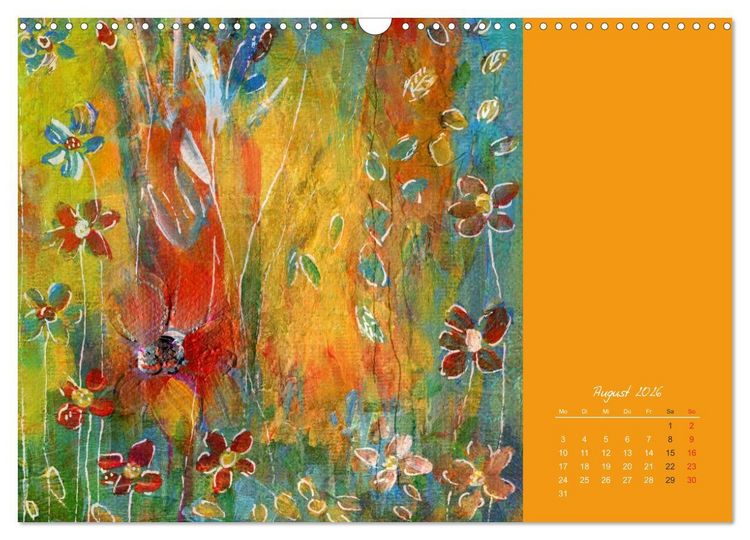 Produktbild: Blumenduft (Wandkalender 2026 DIN A3 quer), CALVENDO Monatskalender