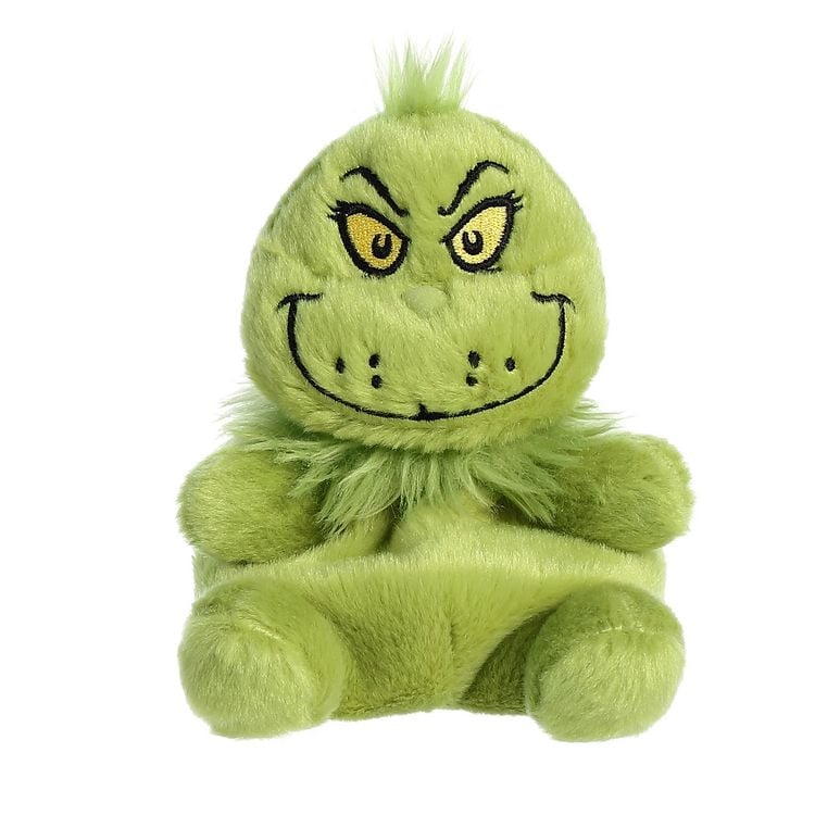 Produktbild: Aurora 15985 - Palm Pals Grinch, Pl&uuml;schfigur, ca.13 cm, Dr. Seuss