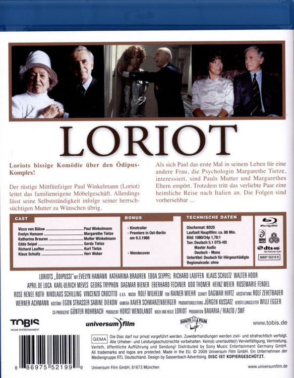Produktbild: Loriot - &Ouml;dipussi