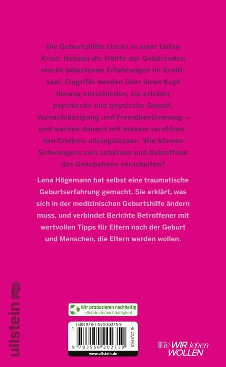 Produktbild: So wollte ich mein Kind nicht zur Welt bringen!