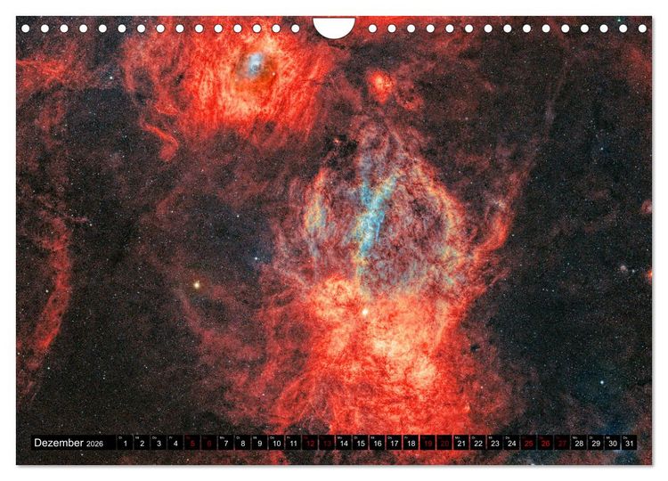 Produktbild: Deepsky XVII (Wandkalender 2026 DIN A4 quer), CALVENDO Monatskalender