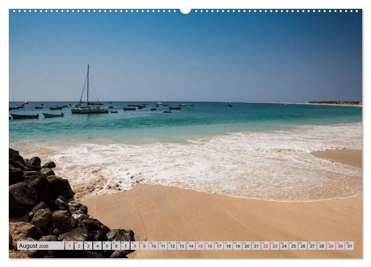 Produktbild: Sal - Strandperle der Kapverden (hochwertiger Premium Wandkalender 2026 DIN A2 quer), Kunstdruck in Hochglanz