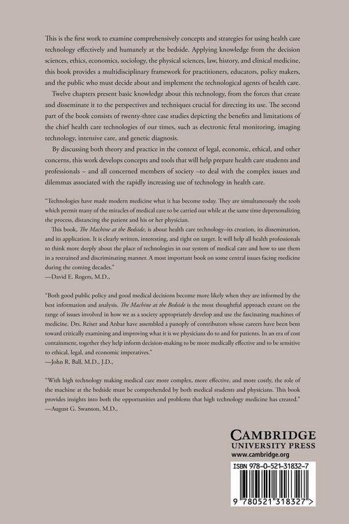 Produktbild: The Machine at the Bedside