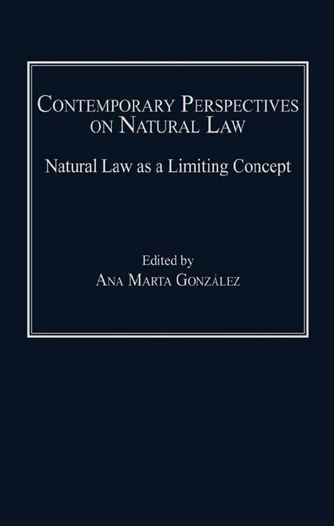 Produktbild: Contemporary Perspectives on Natural Law