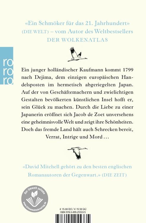 Produktbild: Die tausend Herbste des Jacob de Zoet