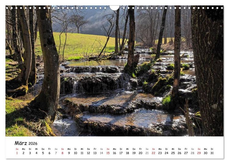 Produktbild: Impressionen von der Schw&auml;bischen Alb (Wandkalender 2026 DIN A3 quer), CALVENDO Monatskalender