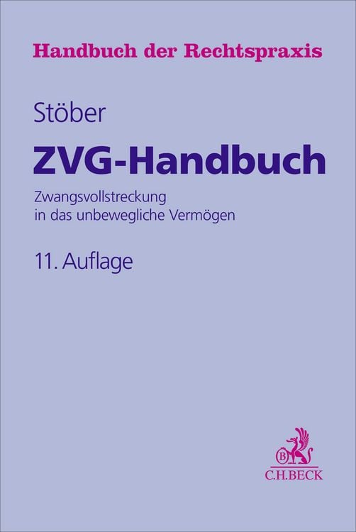 Produktbild: ZVG-Handbuch