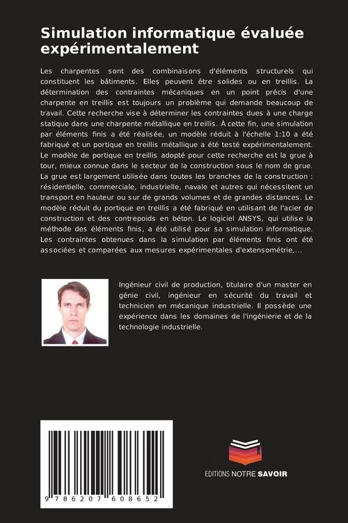 Produktbild: Simulation informatique &eacute;valu&eacute;e exp&eacute;rimentalement