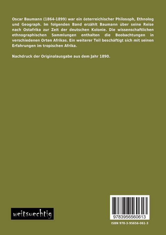 Produktbild: In Deutsch-Ostafrika w&auml;hrend des Aufstandes