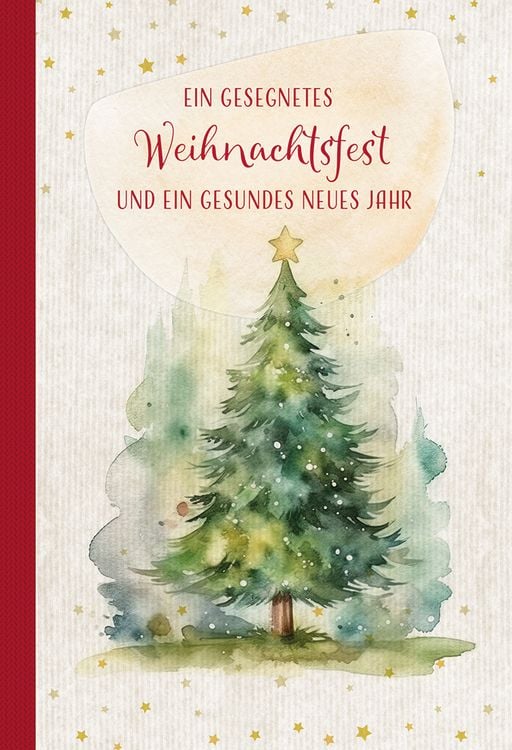 Produktbild: Ein gesegnetes Weihnachtsfest und ein gesundes neues Jahr