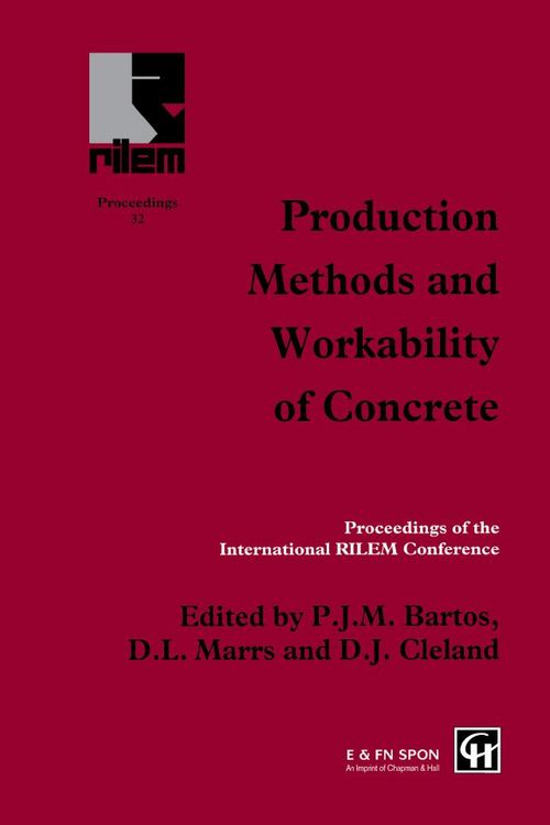 Produktbild: Production Methods and Workability of Concrete