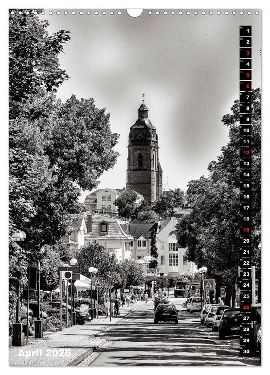 Produktbild: Ein Blick auf Bad Wildungen (Wandkalender 2026 DIN A3 hoch), CALVENDO Monatskalender