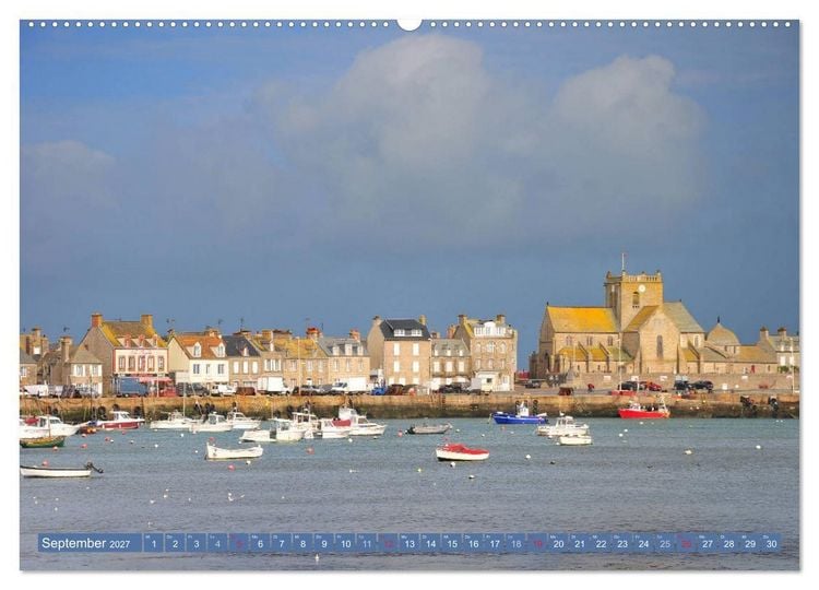 Produktbild: Quer durch die Normandie (Wandkalender 2027 DIN A2 quer), CALVENDO Monatskalender